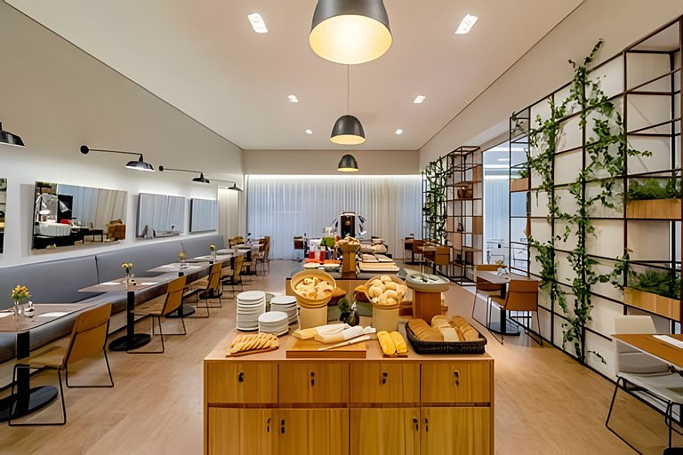 Flat em Hotel de Luxo com Limpeza diária - GM511