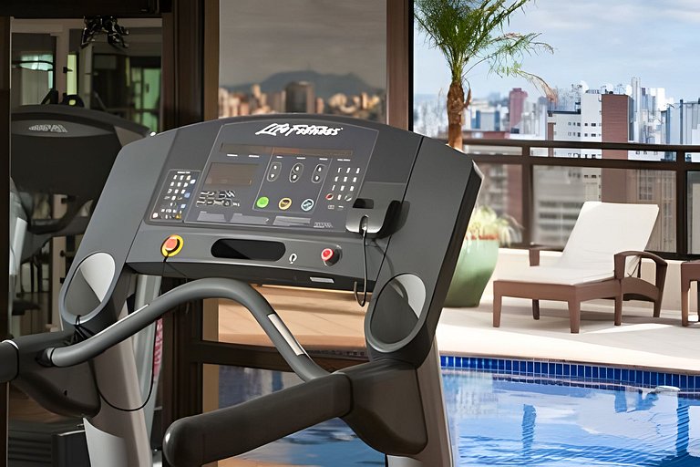 Flat em Hotel de Luxo com Limpeza diária - GM511