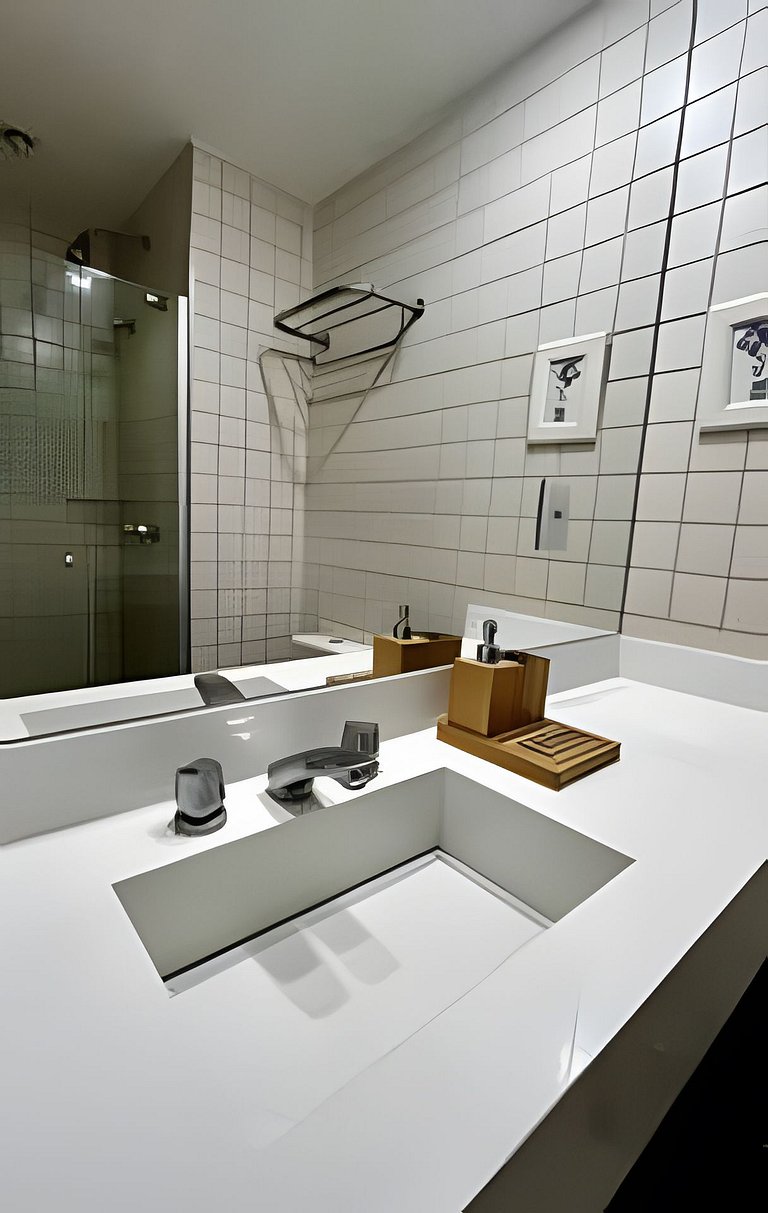 Flat em Hotel de Luxo com Limpeza diária - GM511