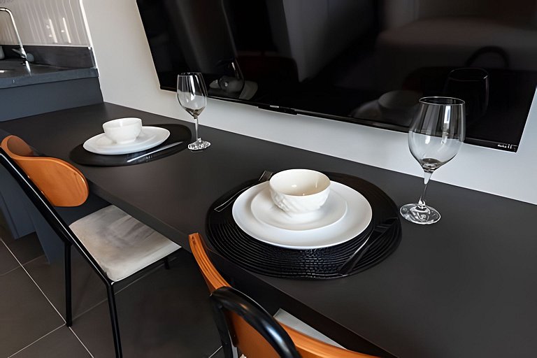 Studio em Pinheiros com Piscina e Academia - PG107