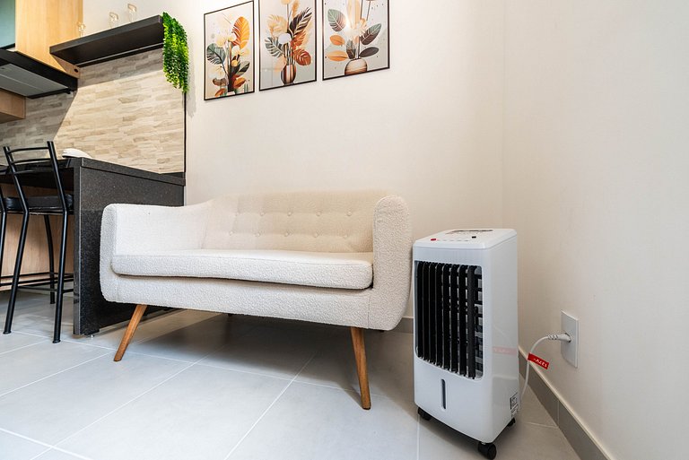 Studio na Vila Olímpia com Lazer Completo - VO802