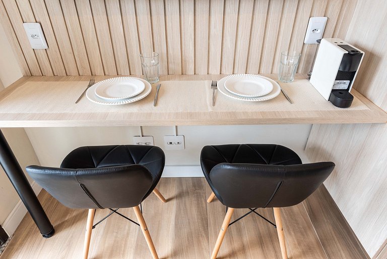 Studio de Alto Padrão com Academia - SB414