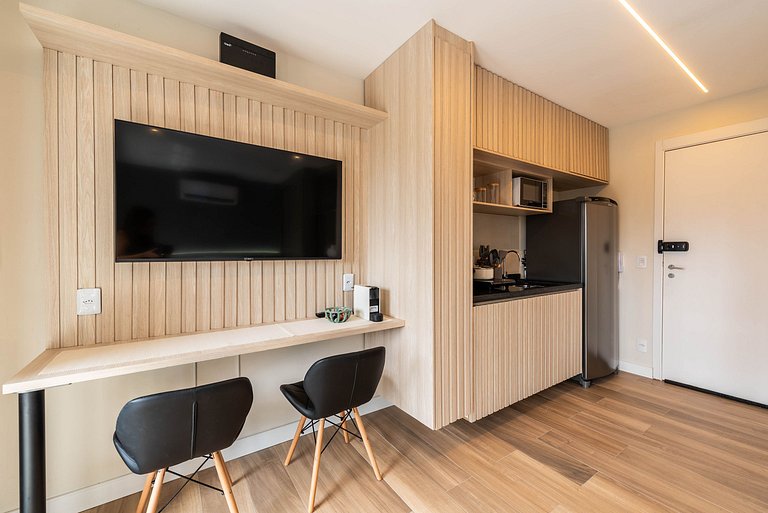 Studio de Alto Padrão com Academia - SB414