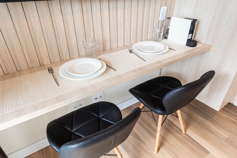 Studio de Alto Padrão com Academia - SB414