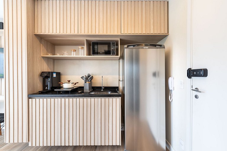 Studio de Alto Padrão com Academia - SB414