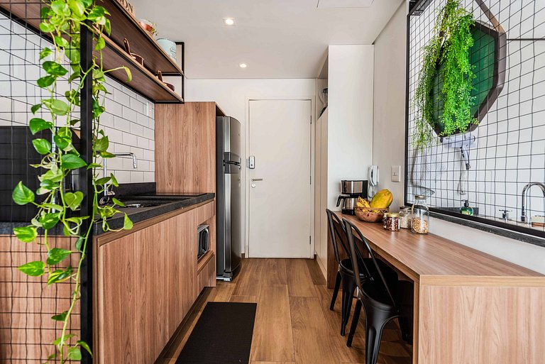Studio NY em Pinheiros com Acad. - PG305