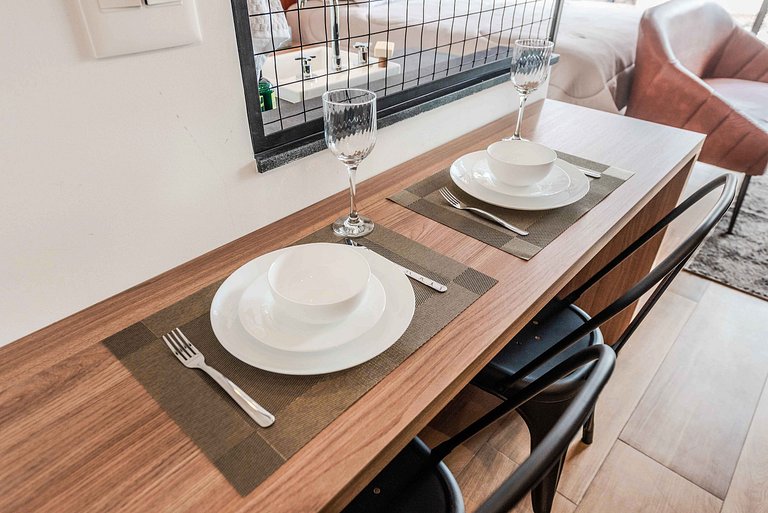 Studio NY em Pinheiros com Piscina e Acad. - PG305