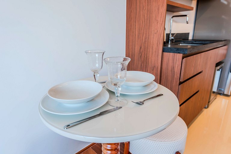 Studio em Pinheiros c/ piscina e coworking - PG508