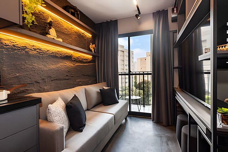 Studio Luxuoso | Vila Olímpia | Faria Lima - VO806