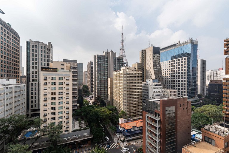 Flat com Limpeza Diária na Paulista - W1403