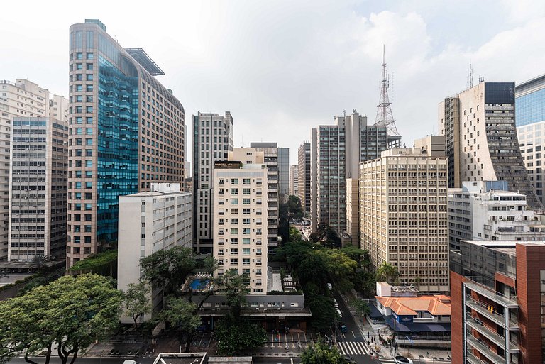 Flat com Limpeza Diária na Paulista - W1403