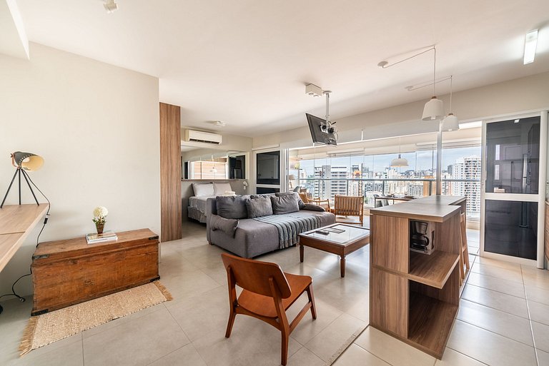 Loft Sofisticado com Vista Incrível - DNA256