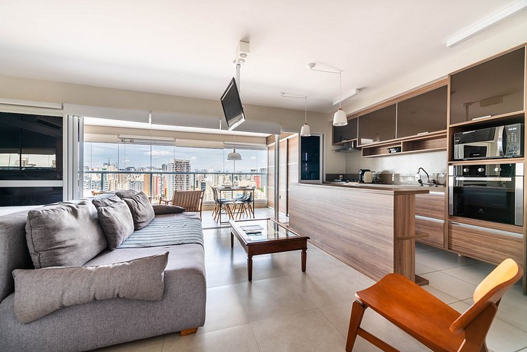 Loft Sofisticado com Vista Incrível - DNA256