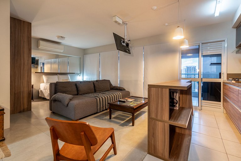 Loft Sofisticado com Vista Incrível - DNA256