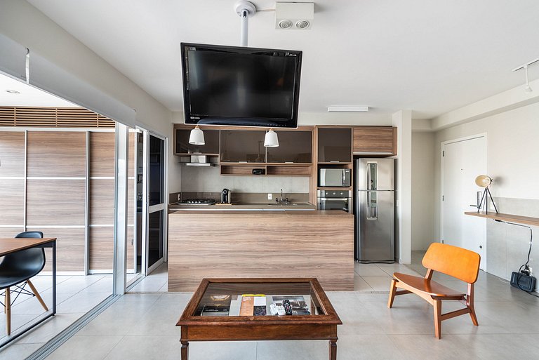 Loft Sofisticado com Vista Incrível - DNA256