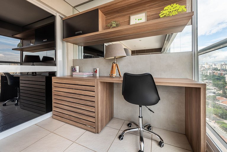 Loft Sofisticado com Vista Incrível - DNA256