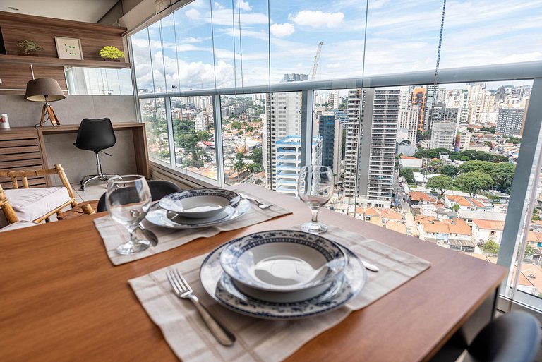 Loft Sofisticado com Vista Incrível - DNA256