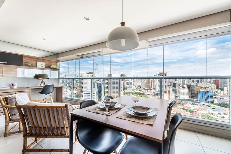 Loft Sofisticado com Vista Incrível - DNA256