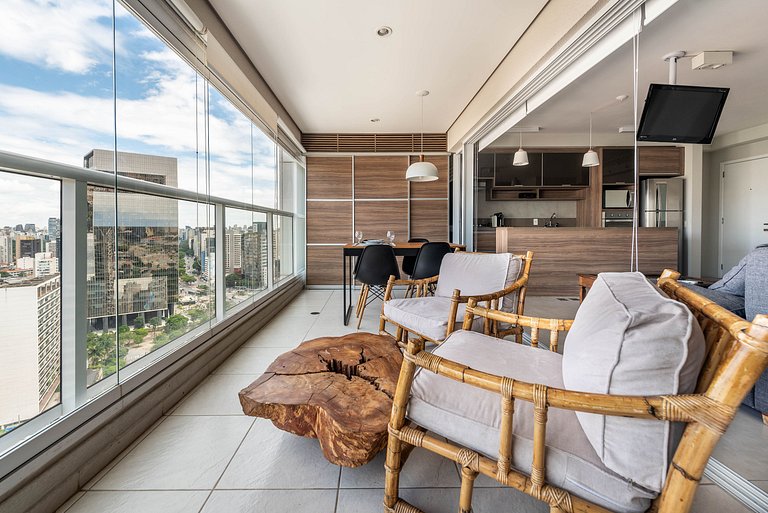 Loft Sofisticado com Vista Incrível - DNA256