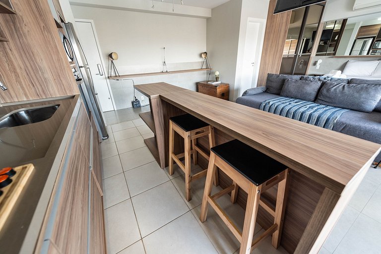 Loft Sofisticado com Vista Incrível - DNA256