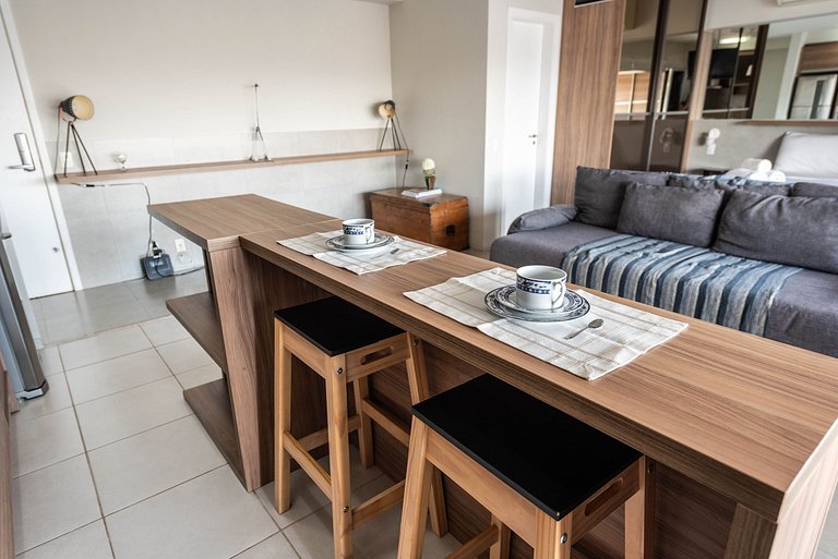 Loft Sofisticado com Vista Incrível - DNA256