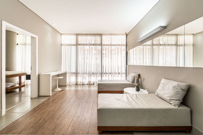 Loft em Pinheiros c/ Piscina & Spa - DNA46