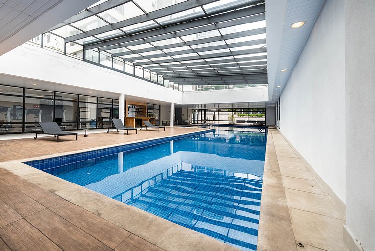 Loft em Pinheiros c/ Piscina & Spa - DNA46