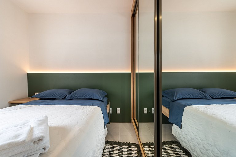 Studio na Vila Olímpia com Lazer Completo - VO802