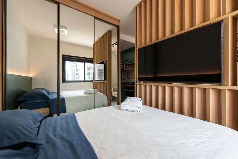 Studio Charmoso no Coração da Vila Olímpia - VO802