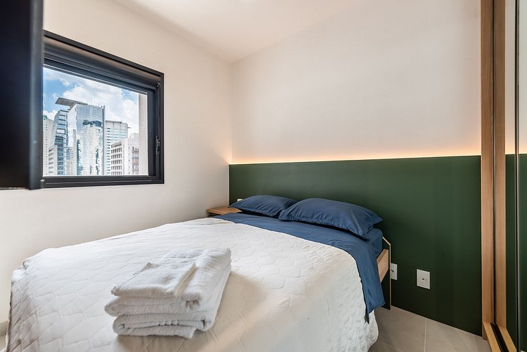 Studio na Vila Olímpia com Lazer Completo - VO802