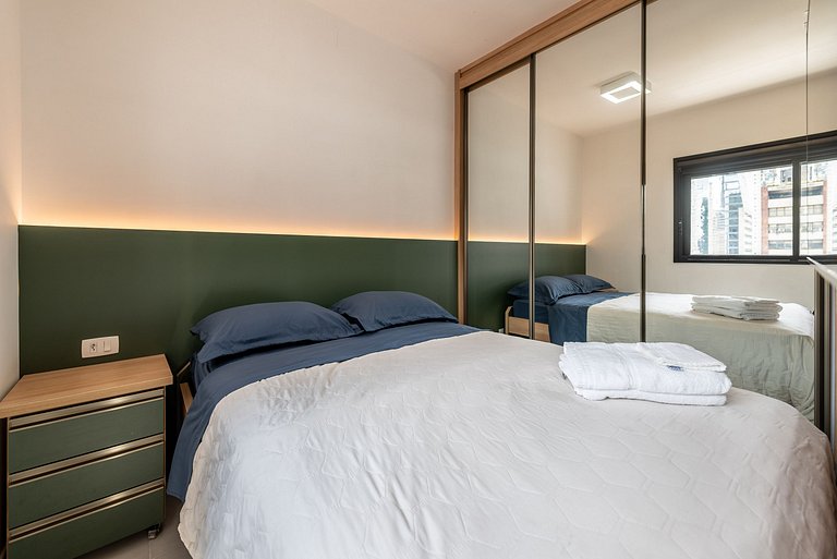 Studio na Vila Olímpia com Lazer Completo - VO802