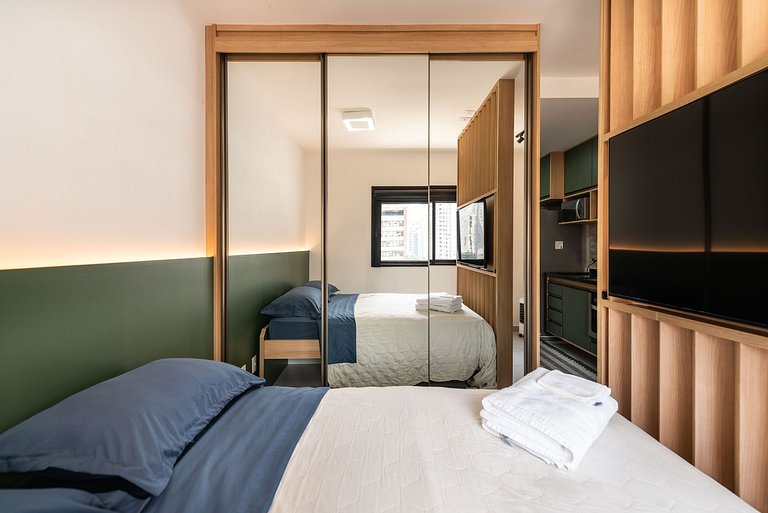 Studio Charmoso no Coração da Vila Olímpia - VO802