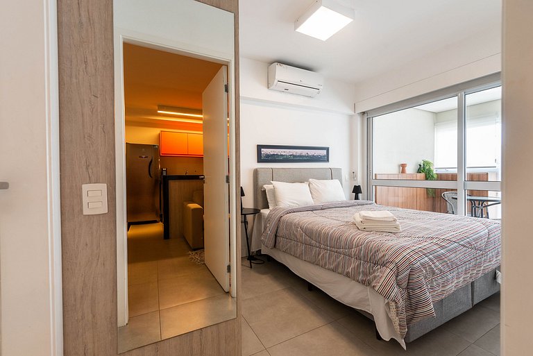 Loft em Pinheiros com Piscina & Spa - DNA46