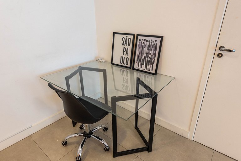 Loft em Pinheiros c/ Piscina & Spa - DNA46