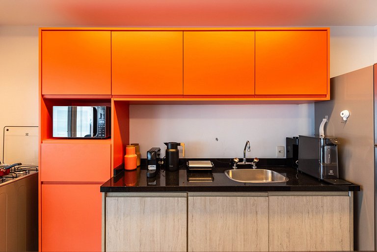 Loft em Pinheiros com Piscina & Spa - DNA46