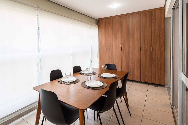 Loft em Pinheiros com Piscina & Spa - DNA46