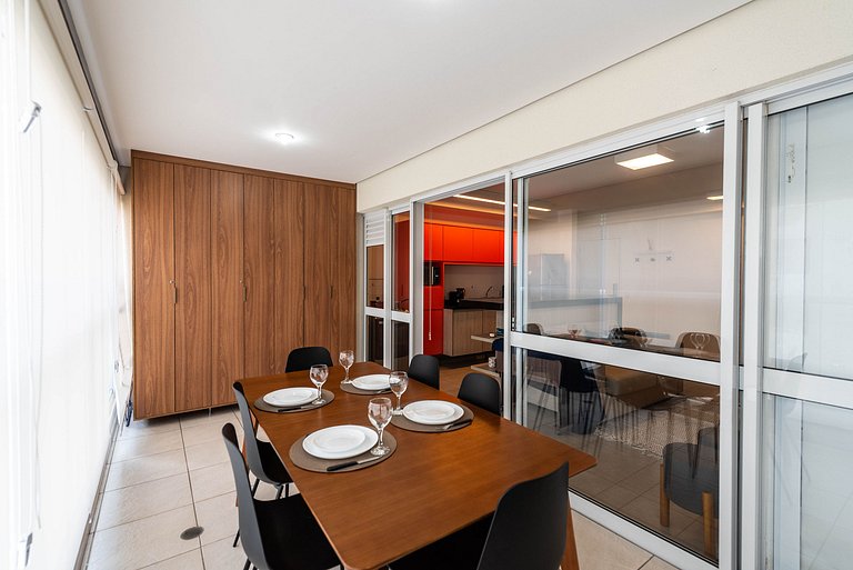 Loft em Pinheiros com Piscina & Spa - DNA46