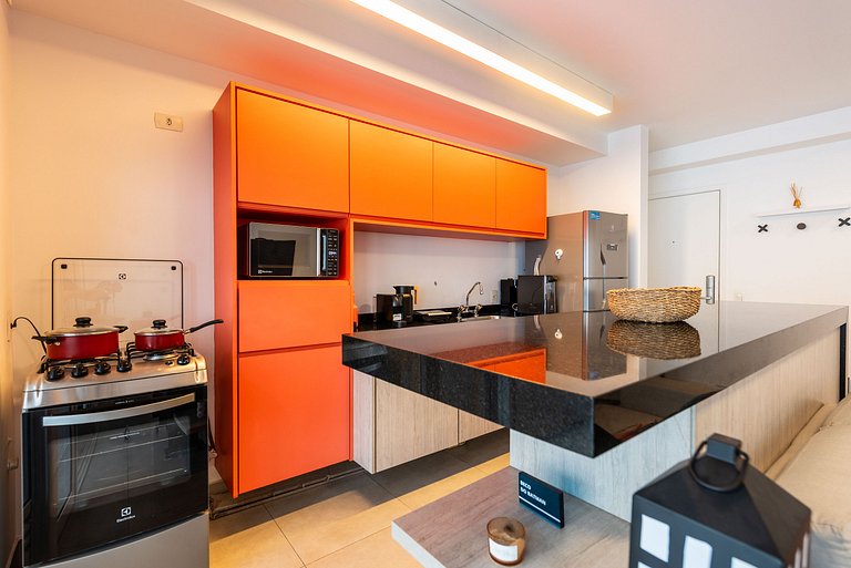 Loft em Pinheiros c/ Piscina & Spa - DNA46