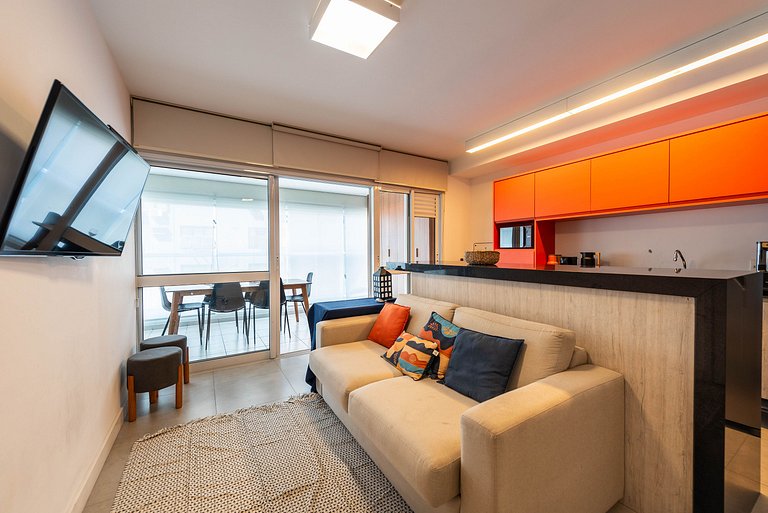 Loft em Pinheiros c/ Piscina & Spa - DNA46