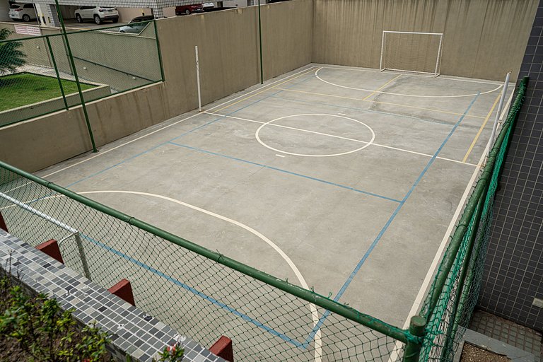 Flat com Limpeza Diária, Piscina e Praia - DL1804