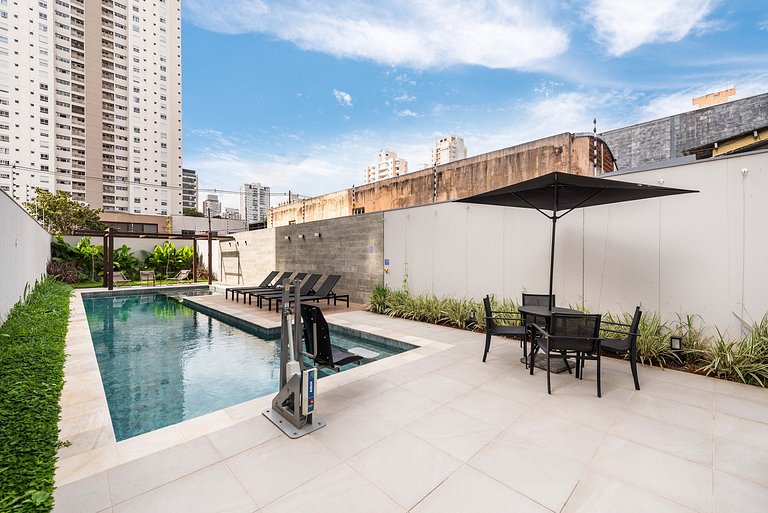 Studio Luxuoso | Vila Olímpia | Faria Lima - VO806