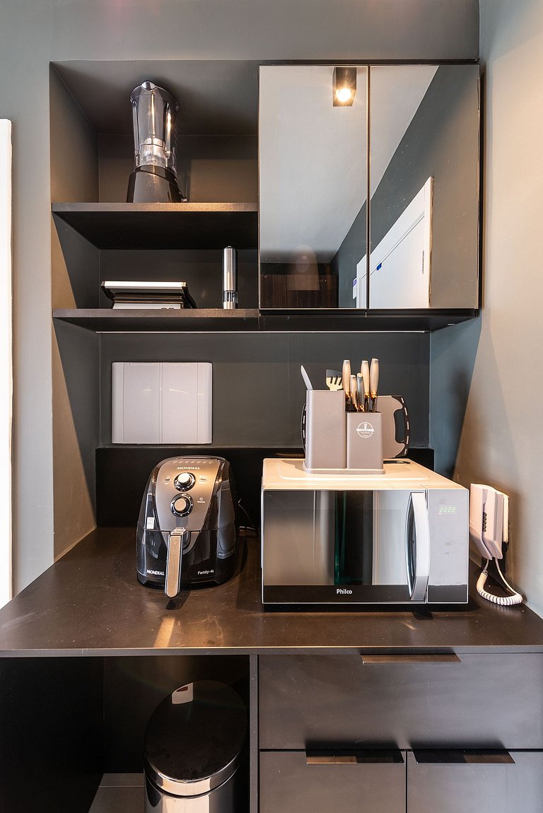 Studio Moderno | Lazer Completo Pinheiros - V1409