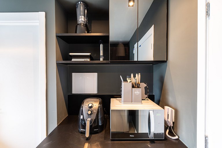 Studio Moderno | Lazer Completo Pinheiros - V1409