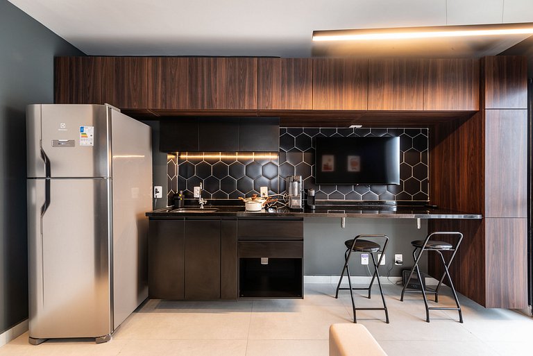 Studio Moderno | Lazer Completo Pinheiros - V1409