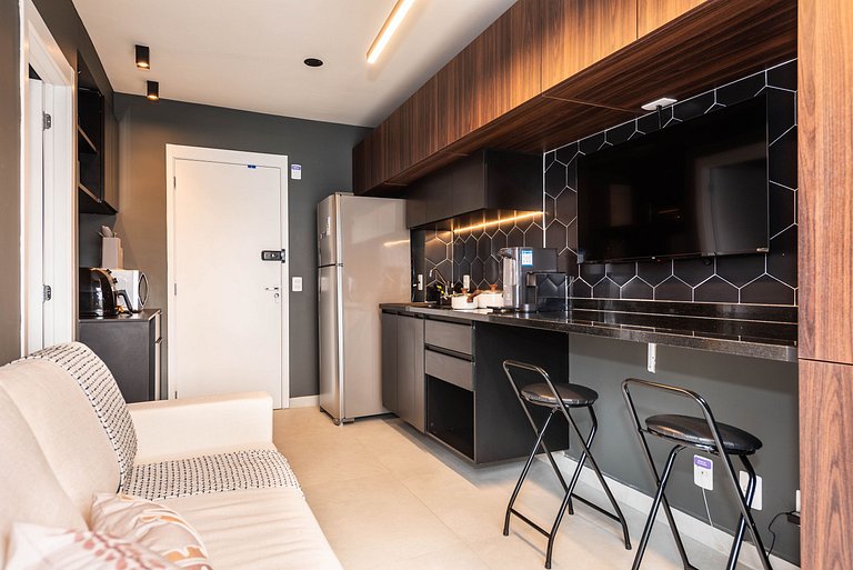 Studio com Lazer Completo em Pinheiros - V1409