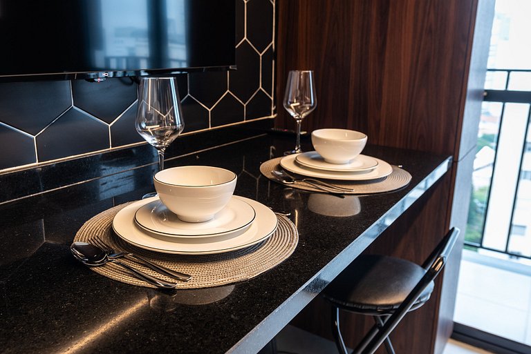 Studio Moderno | Lazer Completo Pinheiros - V1409