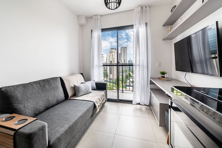 Apto Moderno | Vista Incrível | Pinheiros - V1310