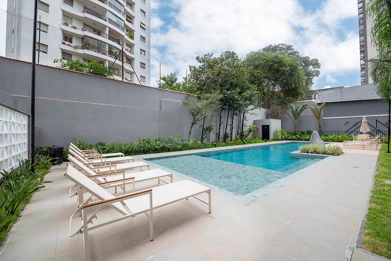 Apto Moderno | Vista Incrível | Pinheiros - V1310