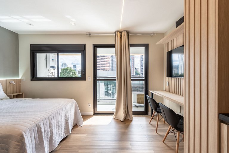 Studio de Alto Padrão com Academia - SB414