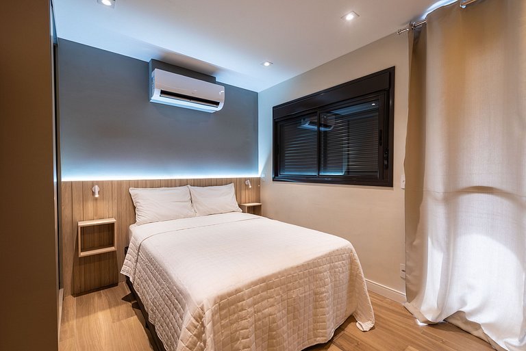 Studio de Alto Padrão com Academia - SB414